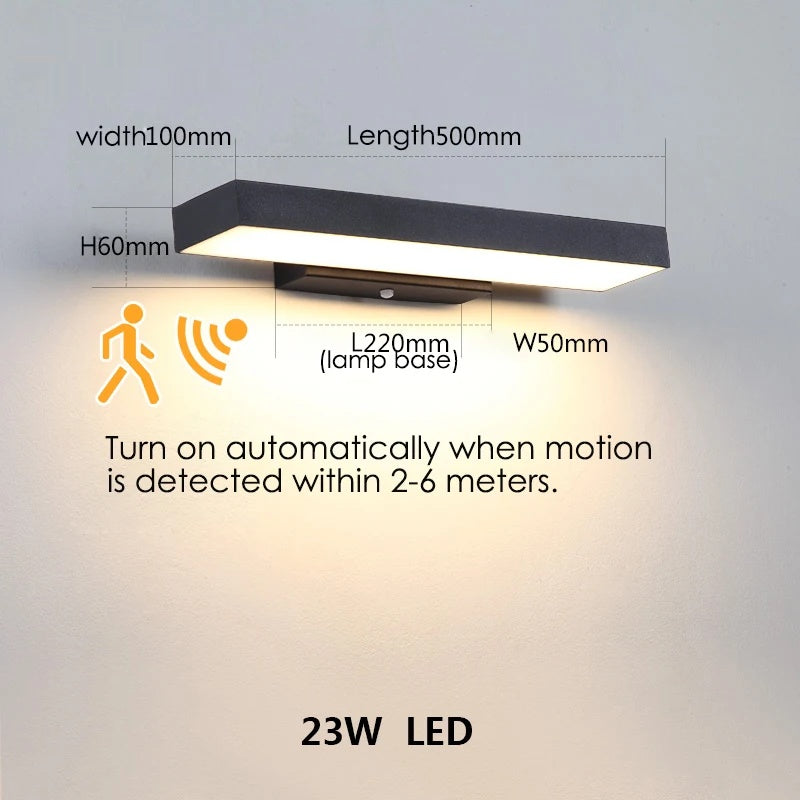 Motion Sensor LED Dusk to Dawn Wall Lights - Shine Room