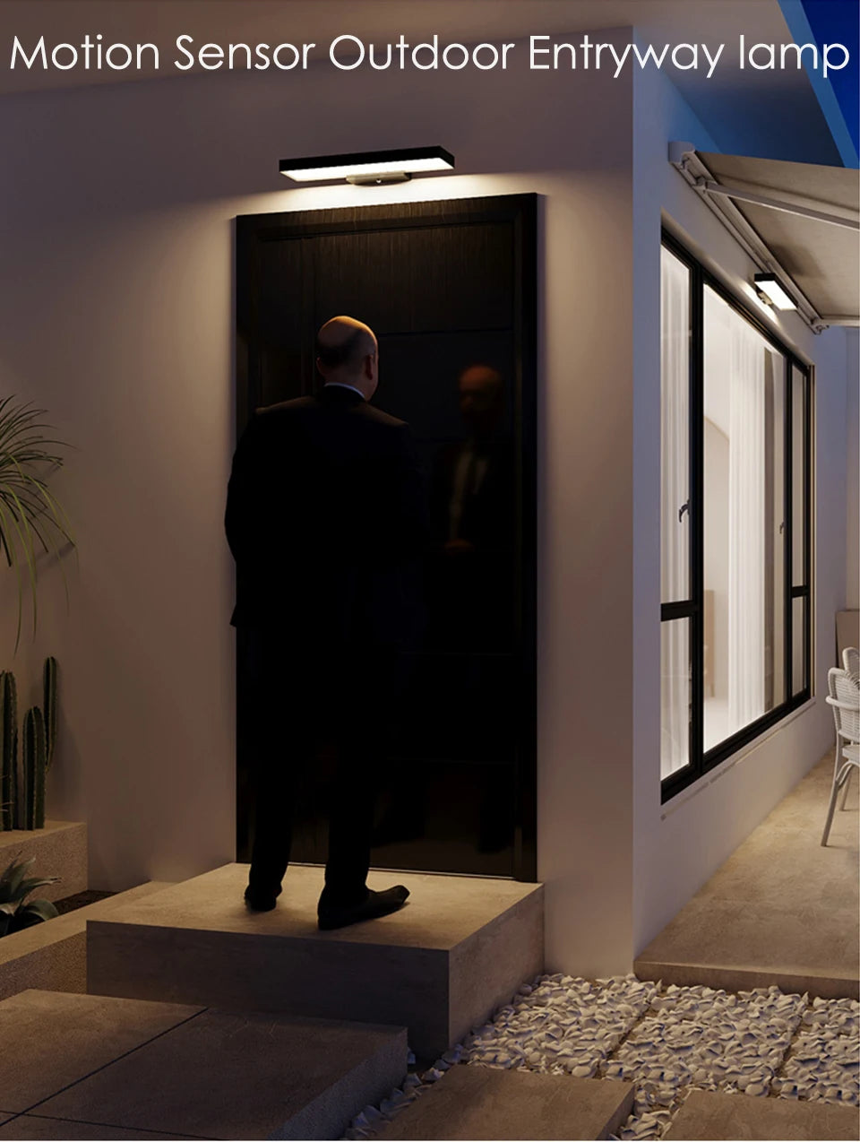 Motion Sensor LED Dusk to Dawn Wall Lights - Shine Room
