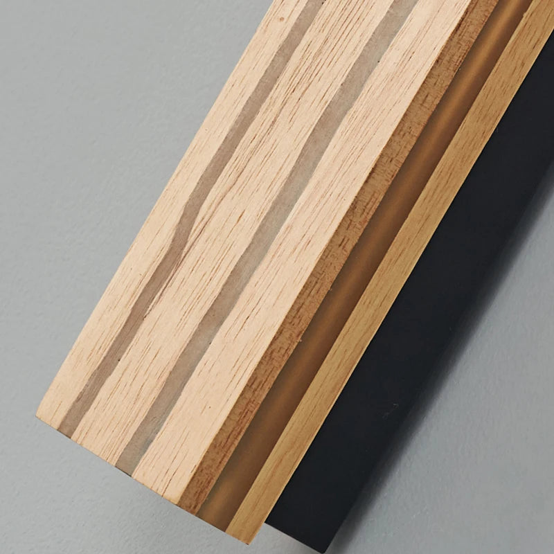 Nordic LED Wooden Wall Sconce Up Down Lighting - Shine Room