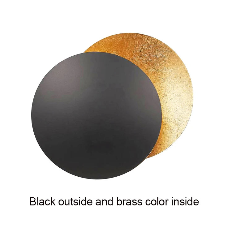Round Wall Lamp Eclipse Indoor Lighting - Shine Room