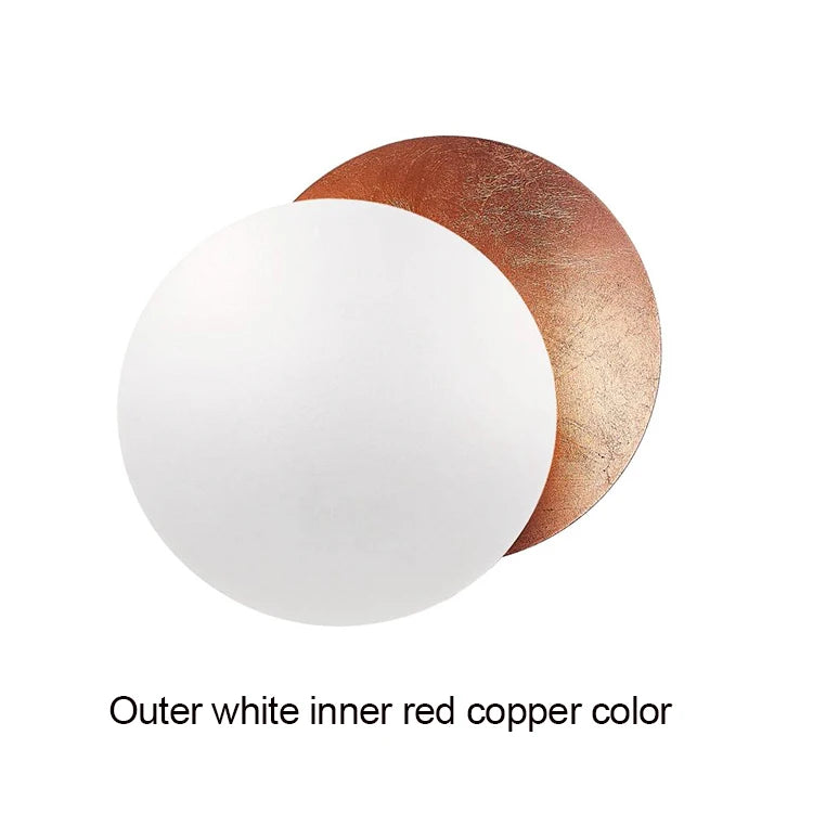 Round Wall Lamp Eclipse Indoor Lighting - Shine Room