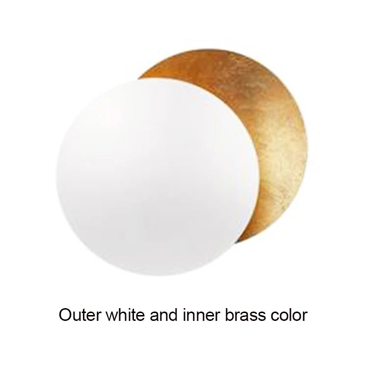 Round Wall Lamp Eclipse Indoor Lighting - Shine Room