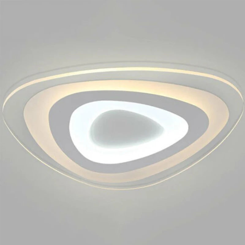 Ultra-thin Triangle LED Ceiling Light Acrylic - Shine Room