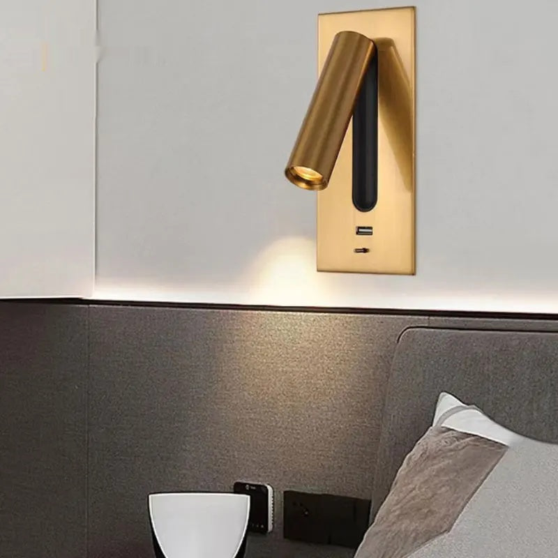 USB Charging Adjustable Wall Lamp 3W - Shine Room