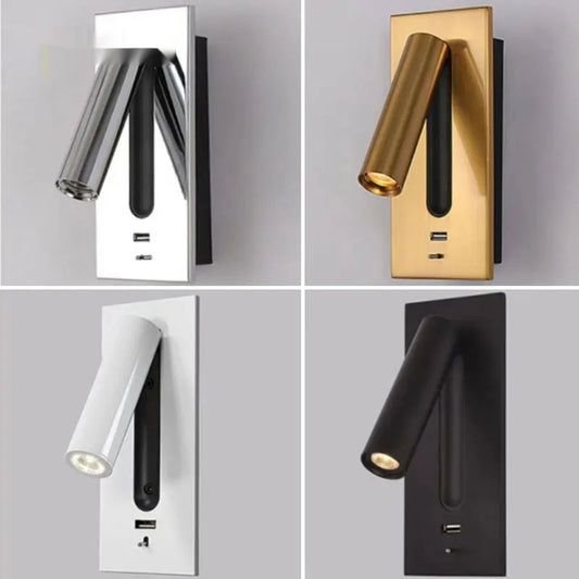 USB Charging Adjustable Wall Lamp 3W - Shine Room