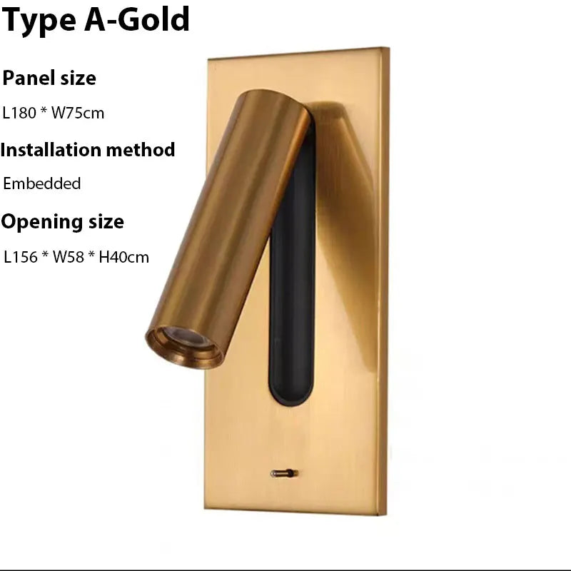 USB Charging Adjustable Wall Lamp 3W - Shine Room