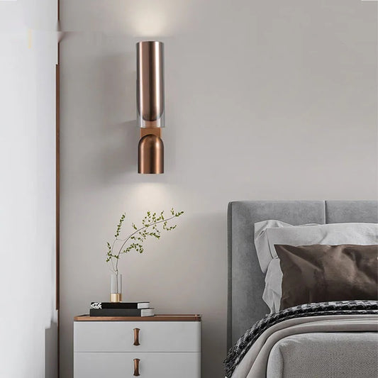 Vintage Glass Wall Lamp Rotatable Indoor Fixtures - Shine Room