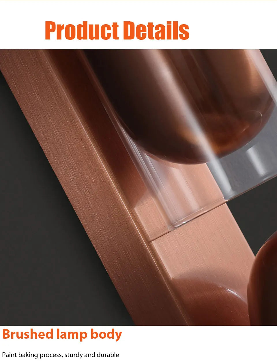 Vintage Glass Wall Lamp Rotatable Indoor Fixtures - Shine Room