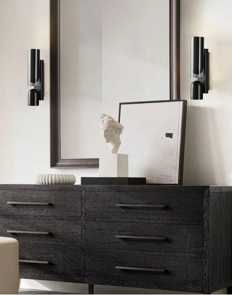 Vintage Glass Wall Lamp Rotatable Indoor Fixtures - Shine Room