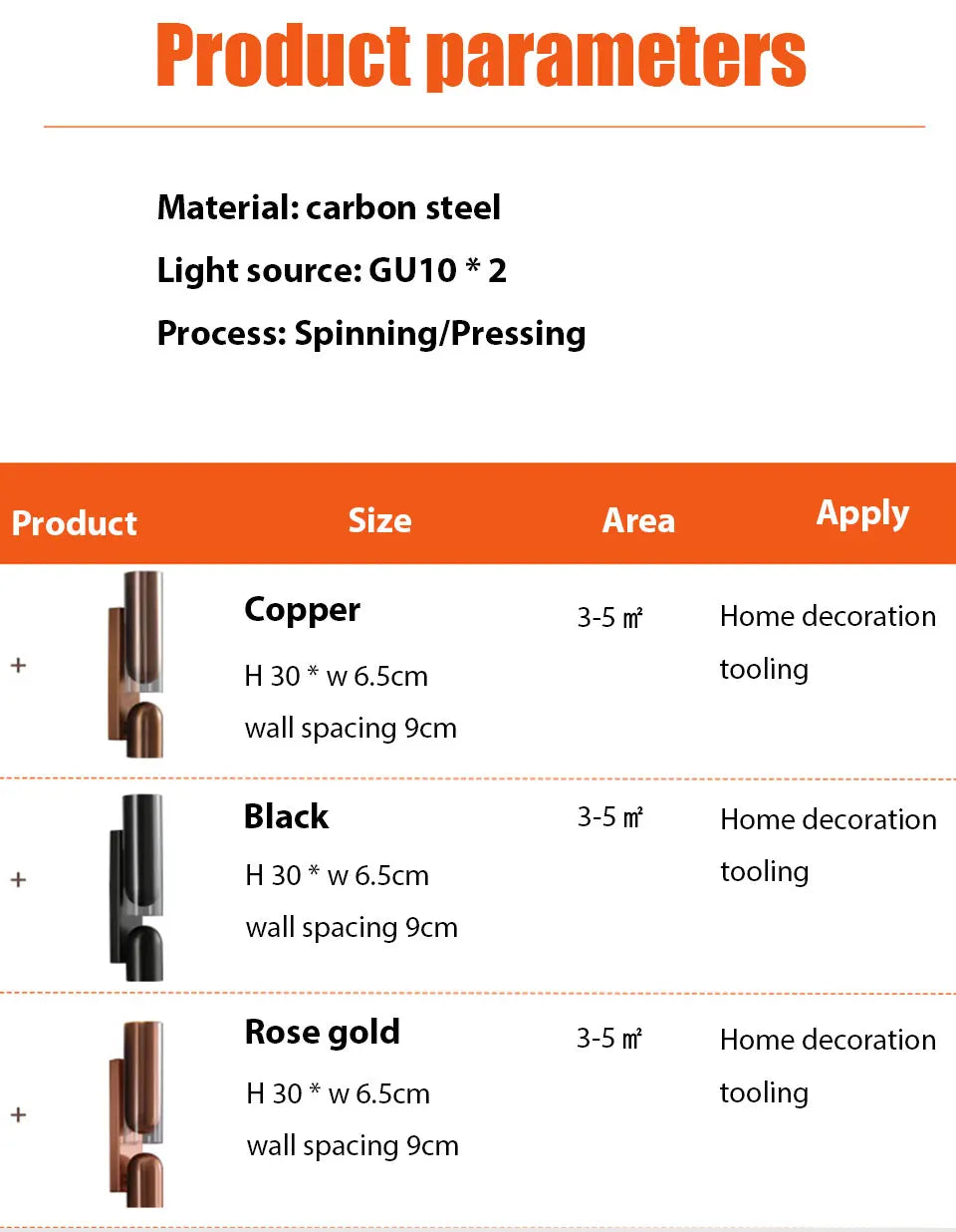 Vintage Glass Wall Lamp Rotatable Indoor Fixtures - Shine Room