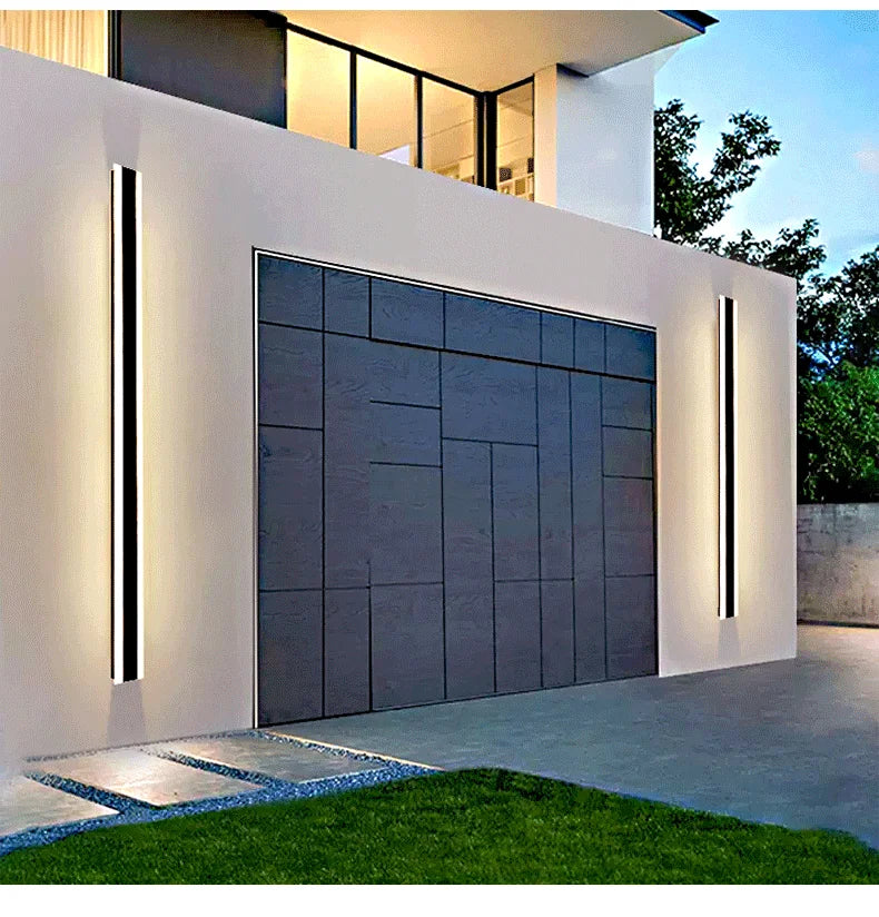 Waterproof Long Strip LED Wall Lamp IP65 - Shine Room