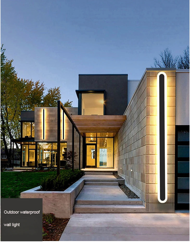 Waterproof Outdoor Long Wall Light IP54 - Shine Room