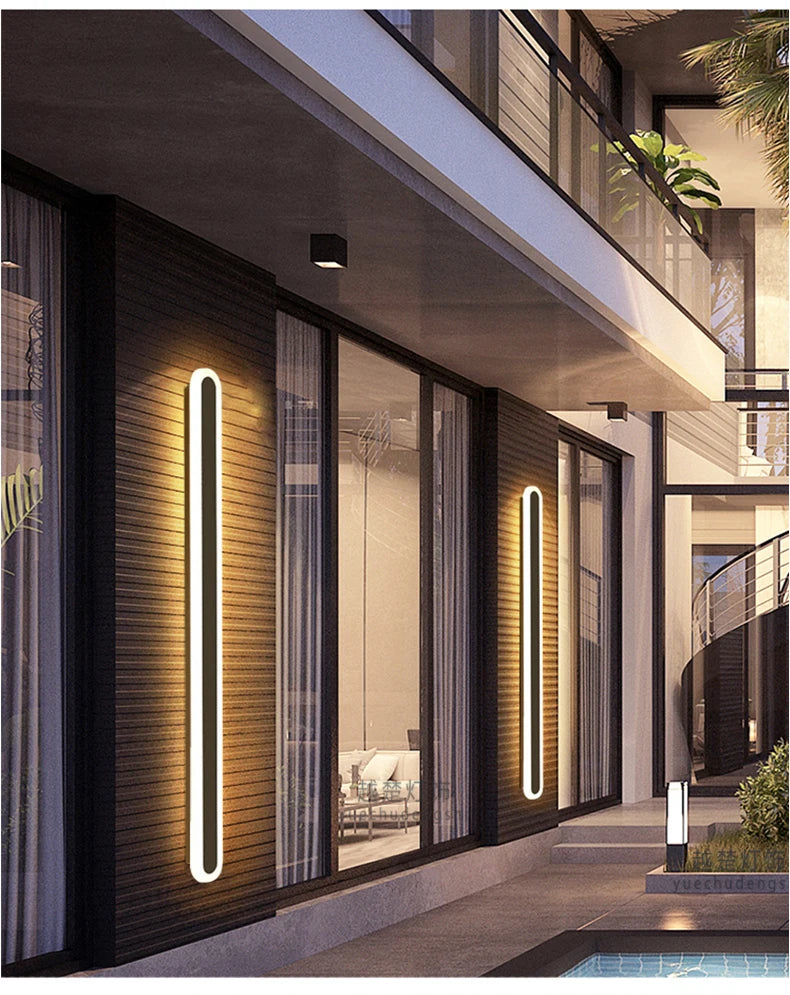 Waterproof Outdoor Long Wall Light IP54 - Shine Room