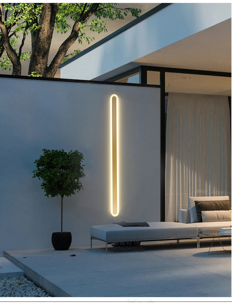 Waterproof Outdoor Long Wall Light IP54 - Shine Room