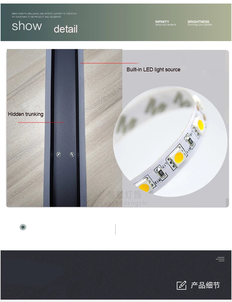 Waterproof Outdoor Long Wall Light IP54 - Shine Room