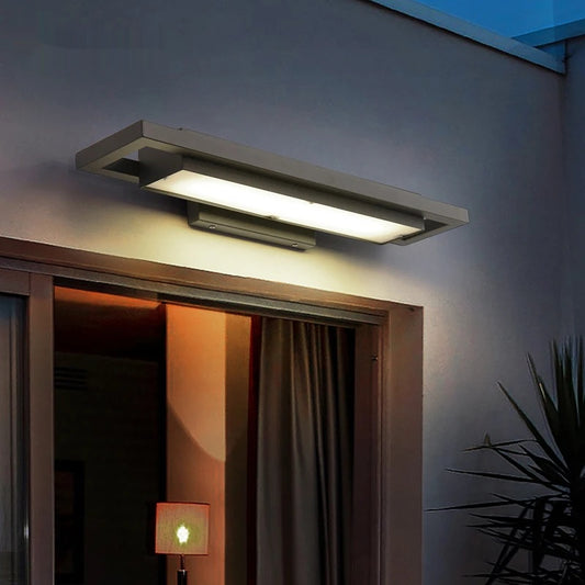 Black Porch Lamp Waterproof IP65 Sconce - Shine Room