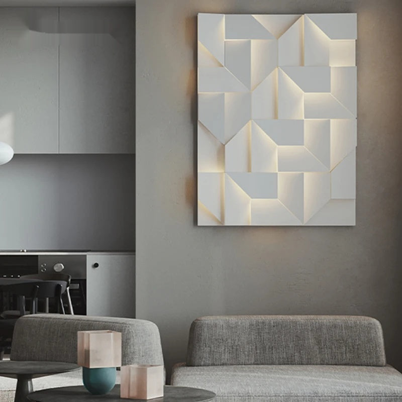 Creative Geometric Art Indoor Wall Lamp Lighting - Shine Room