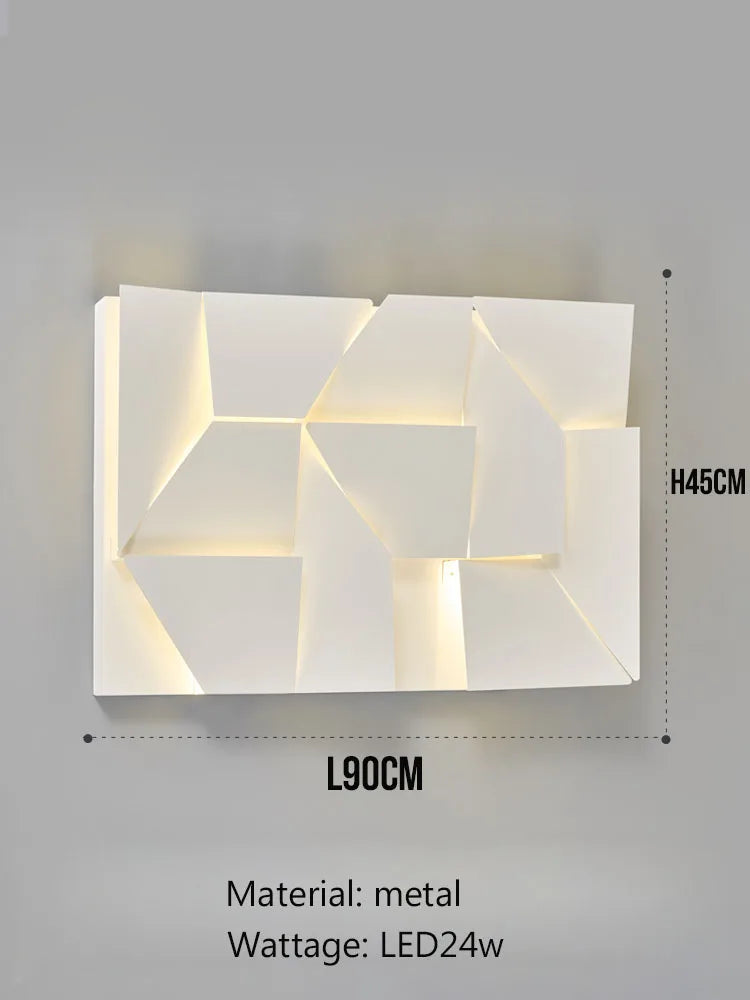Creative Geometric Art Indoor Wall Lamp Lighting - Shine Room
