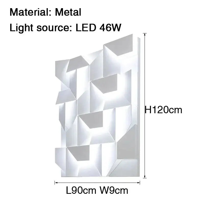 Creative Geometric Art Indoor Wall Lamp Lighting - Shine Room