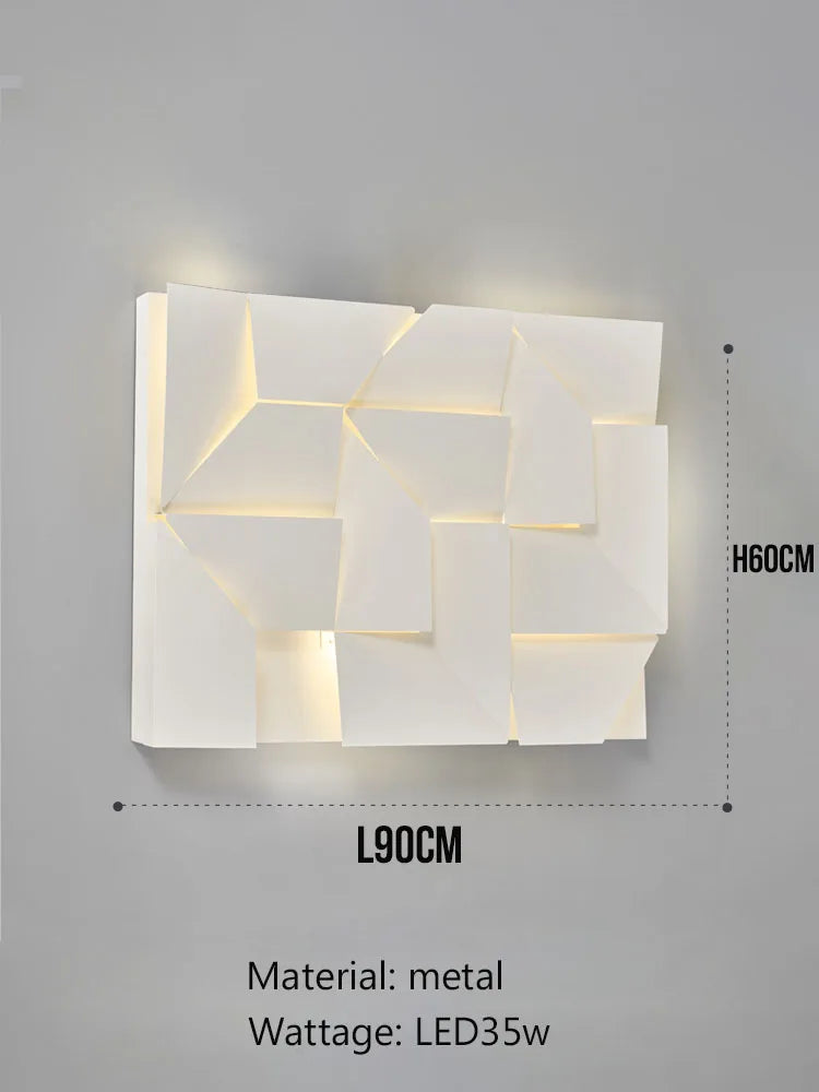 Creative Geometric Art Indoor Wall Lamp Lighting - Shine Room