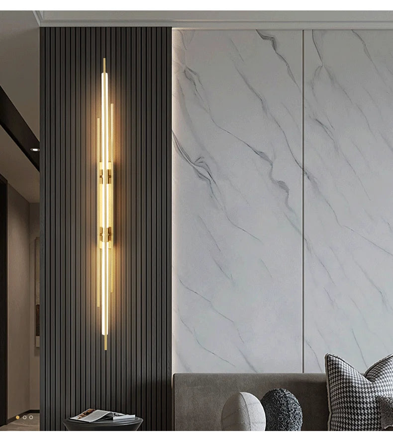 LED Long Wall Lamp Modern Bedroom Light - Shine Room