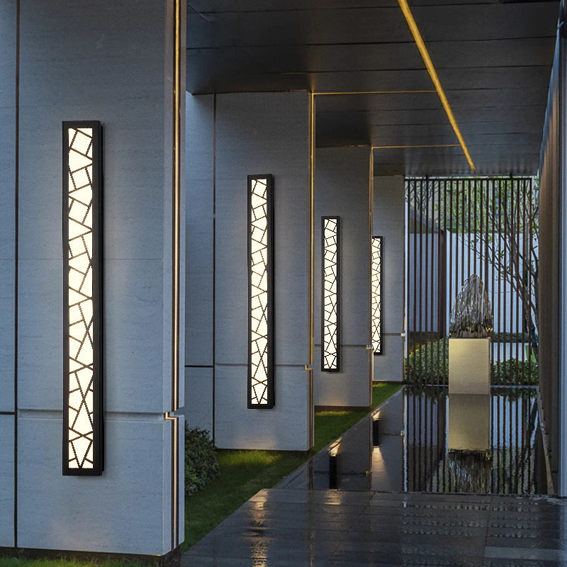 LED Outdoor Long Wall Light IP65 Waterproof - Shine Room