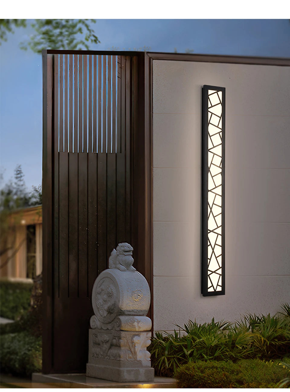 LED Outdoor Long Wall Light IP65 Waterproof - Shine Room