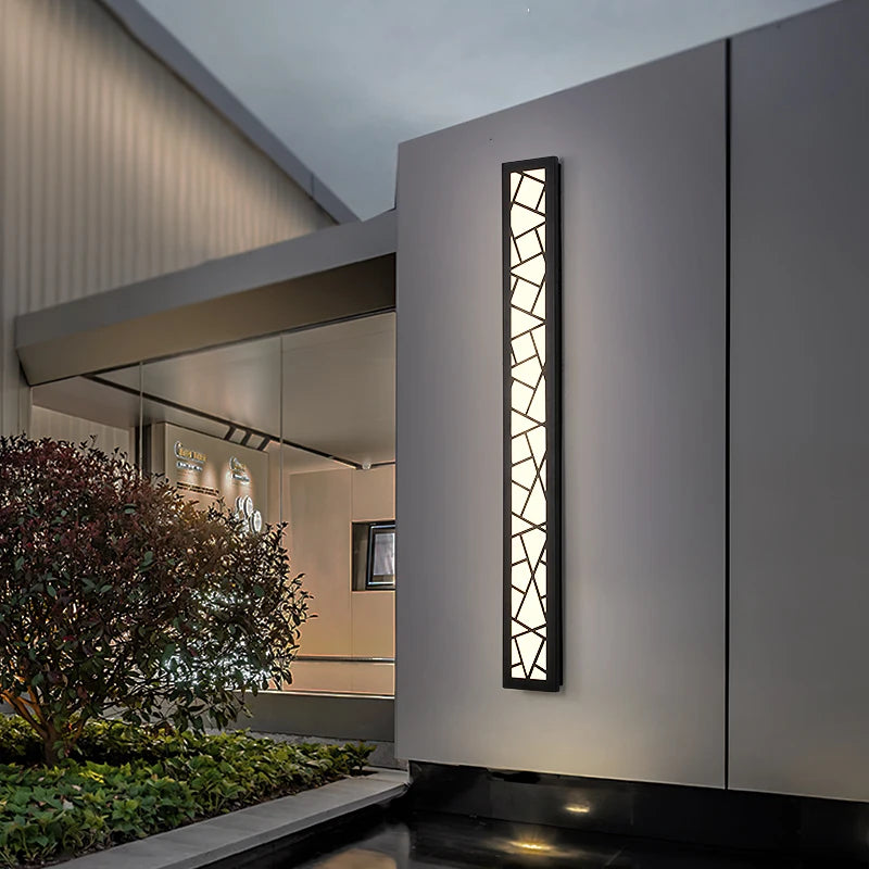 LED Outdoor Long Wall Light IP65 Waterproof - Shine Room