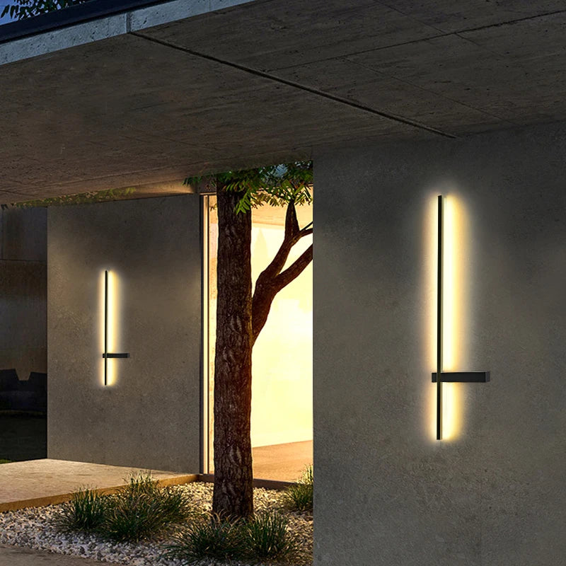 LED Outdoor Long Wall Light Waterproof IP54 - Shine Room