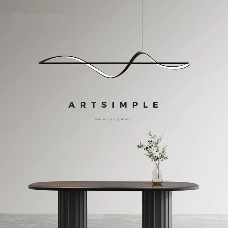 Minimalist LED Pendant Lighting Dimmable Chandelier - Shine Room