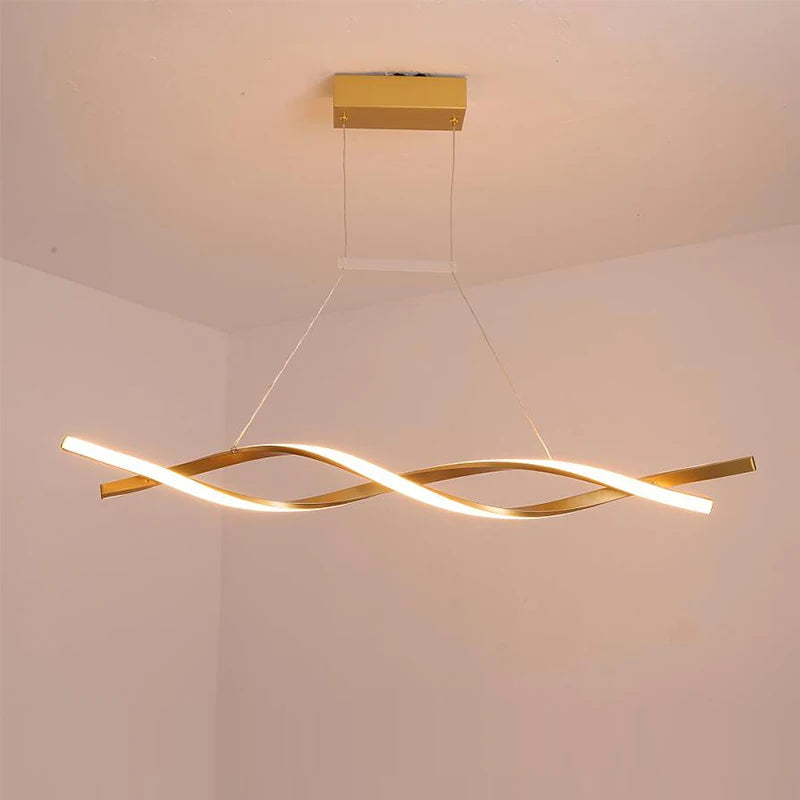 Modern Pendant Chandelier Aluminum Hanging Light - Shine Room