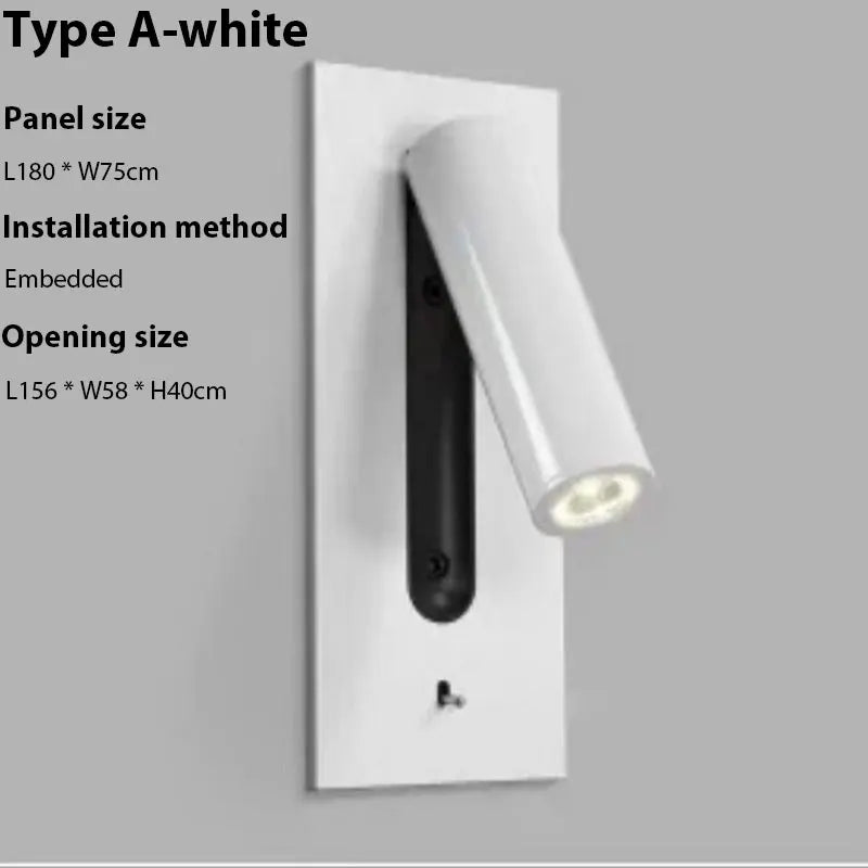 USB Charging Adjustable Wall Lamp 3W - Shine Room