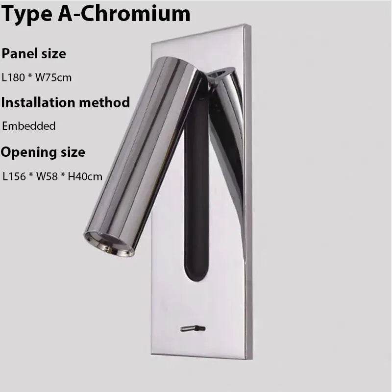 USB Charging Adjustable Wall Lamp 3W - Shine Room