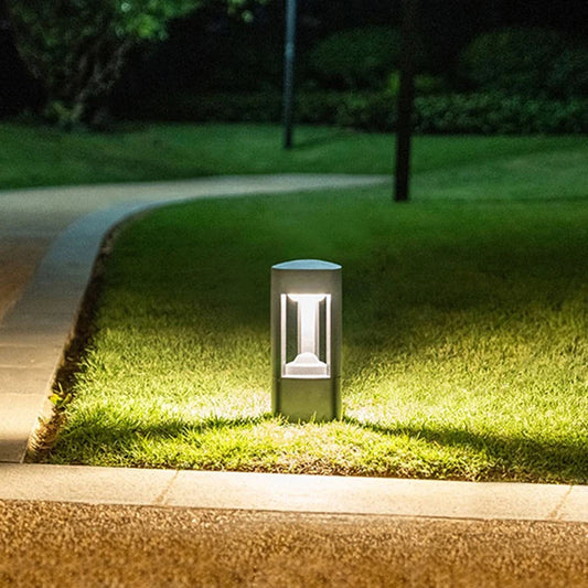 Waterproof IP65 LED Bollard Lawn Lamp Aluminum - Shine Room