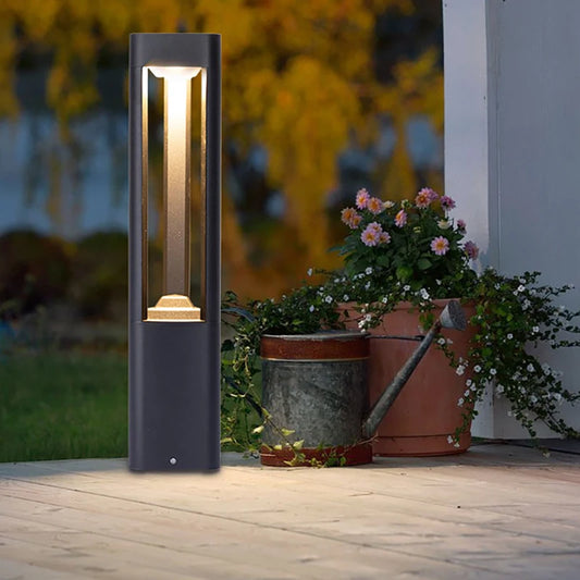 Waterproof IP65 LED Bollard Lawn Lamp Aluminum - Shine Room